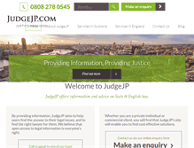 Tablet Screenshot of judgejp.com